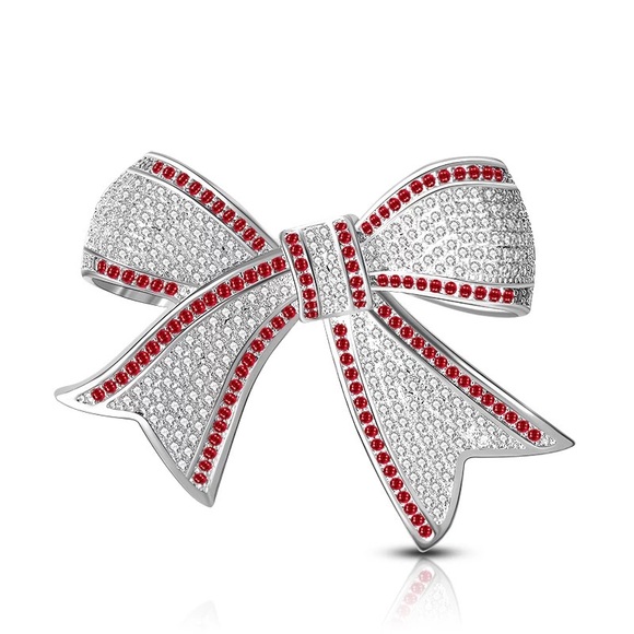 Neiman Marcus Jewelry - Silver Bow Brooch